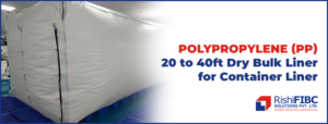 Polypropylene (PP) 20 to 40ft Dry Bulk Liner for Container Liner-Fluid Flexitanks